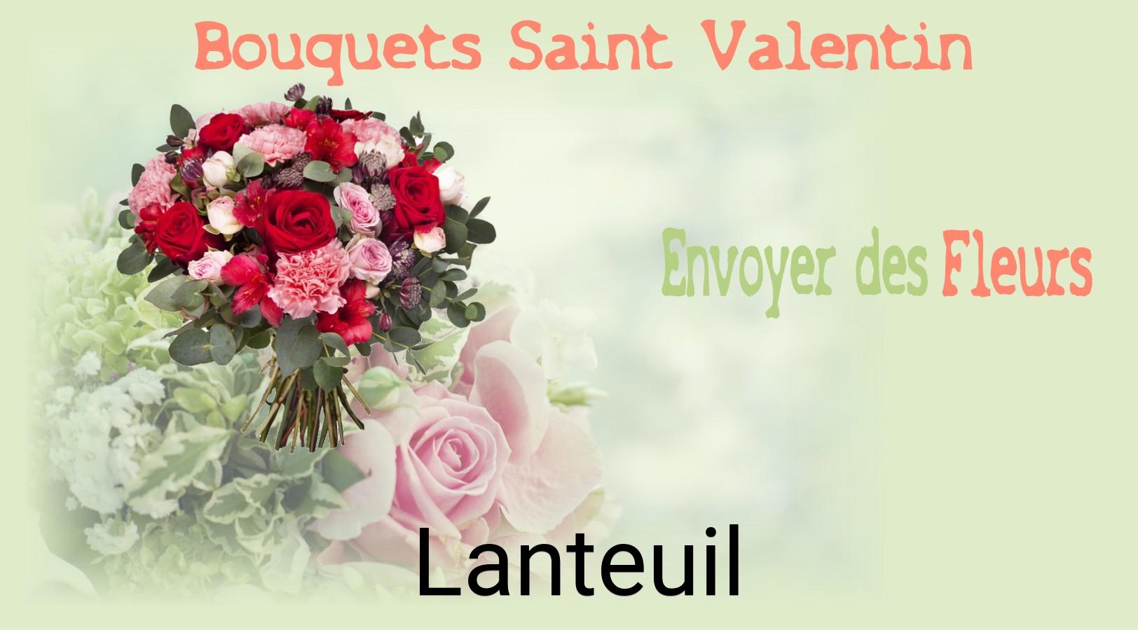 Roses de Saint-Valentin livrées à Lanteuil